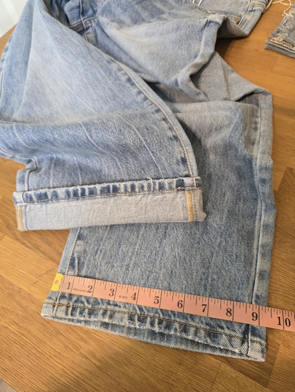 Judy Blue Mid Rise Rigid Magic Destroy Straight 14W Denim Jeans 881060 - Picture 15 of 16